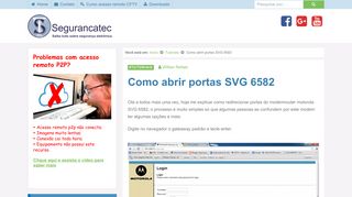 
                            5. Como abrir portas SVG 6582 - segurancatec.com.br