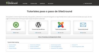 
                            2. Cómo acceder a tu Área de Cliente - SiteGround