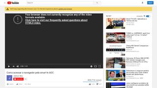 
                            11. Como acessar o navegador pela smart tv AOC - YouTube