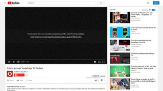 
                            2. Cómo activar Vodafone TV Online - YouTube