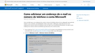 
                            7. Como alterar o endereço de e-mail da conta Microsoft