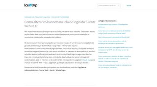 
                            9. Como alterar os banners na tela de login do Cliente Web v11 ...