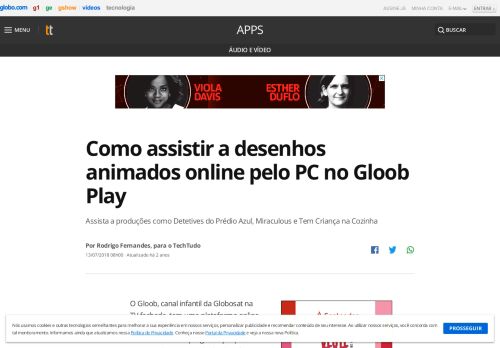 
                            4. Como assistir a desenhos animados online pelo PC no Gloob Play ...