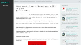 
                            6. Como assistir filmes no NetMovies e NetFlix de graça ~ RaqINFO