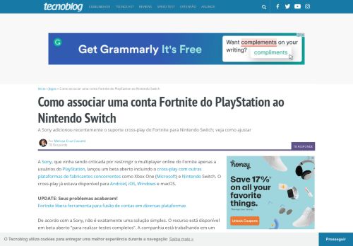 
                            12. Como associar uma conta Fortnite do PlayStation ao Nintendo Switch ...