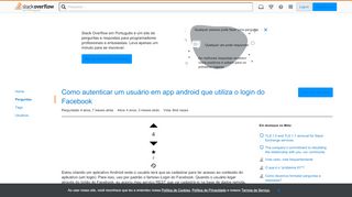 
                            6. Como autenticar um usuário em app android que utiliza o login do ...