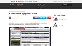 
                            9. Como baixar e jogar Mu Away | Dicas e Tutoriais | TechTudo