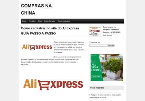 
                            7. Como cadastrar no site do AliExpress GUIA PASSO A PASSO