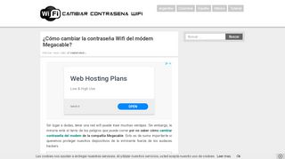 
                            6. ¿Cómo cambiar la contraseña Wifi de Megacable? | FACIL Y RAPIDO!!