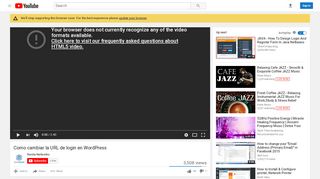 
                            2. Como cambiar la URL de login en WordPress - YouTube
