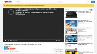 
                            6. Como cambiar Usuario y Contraseña de Router Claro 2018 - YouTube