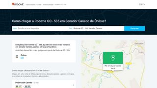 
                            10. Como chegar até Rodovia GO - 536 em Goiânia e Região de ...