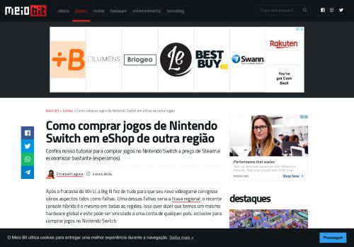 
                            9. Como comprar jogos de Nintendo Switch em eShop de outra região ...