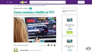 
                            6. Como conectar Netflix na TV? - Zoom