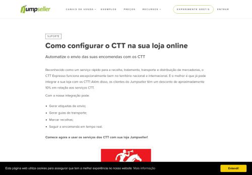 
                            12. Como configurar CTT Expresso com sua loja online - Jumpseller