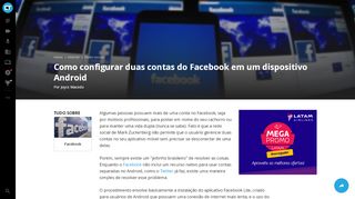 
                            13. Como configurar duas contas do Facebook em um dispositivo Android ...