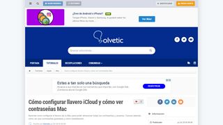 
                            11. Cómo configurar llavero iCloud y cómo ver contraseñas Mac - Solvetic