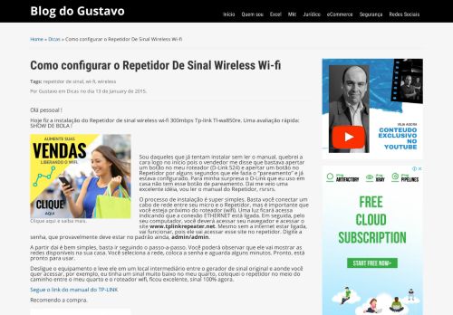 
                            11. Como configurar o Repetidor De Sinal Wireless Wi-fi