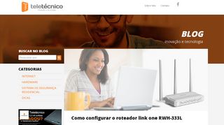 
                            7. Como configurar o roteador link one RWH-333L - Blog TeleTécnico