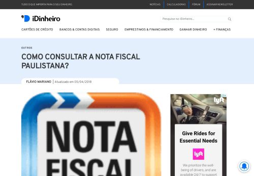 
                            8. Como Consultar a Nota Fiscal Paulistana? | Conta em Banco