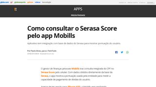 
                            12. Como consultar o Serasa Score pelo app Mobills | Produtividade ...