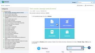 
                            5. Cómo consultar y descargar recibos de nómina | Aprendo +ORDEN ...