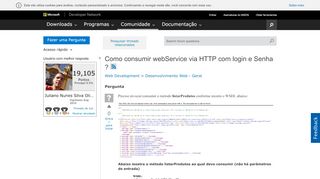 
                            3. Como consumir webService via HTTP com login e Senha ? - MSDN ...