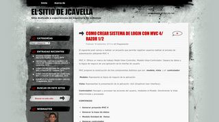 
                            1. COMO CREAR SISTEMA DE LOGIN CON MVC 4/ RAZOR 1/2 | El ...