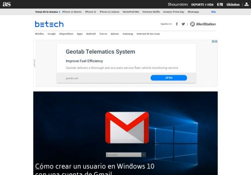 
                            10. Cómo crear un usuario en Windows 10 con una cuenta de Gmail - AS ...