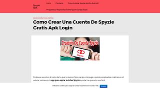 
                            5. Como Crear Una Cuenta De Spyzie Gratis Apk Login - Spyzie Apk