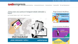 
                            13. ¿Cómo crear una cuenta en Instagram desde ordenador y móvil?