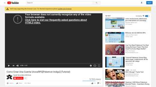 
                            10. Como Crear Una Cuenta UnovaRPG[Pokemon Indigo] (Tutorial ...