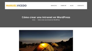 
                            8. Cómo crear una intranet en WordPress - Manuel Vicedo