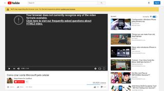 
                            13. Como criar conta Microsoft pelo celular - YouTube