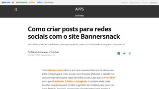 
                            5. Como criar posts para redes sociais com o site Bannersnack | Editores ...