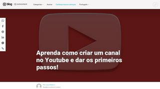 
                            10. Como criar um canal no Youtube? Aprenda o passo a passo ...