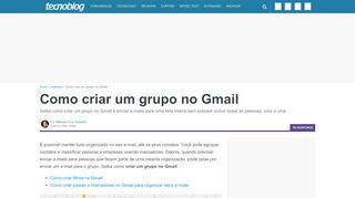 
                            9. Como criar um grupo no Gmail – Tecnoblog