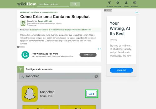 
                            1. Como Criar uma Conta no Snapchat: 20 Passos (com Imagens)
