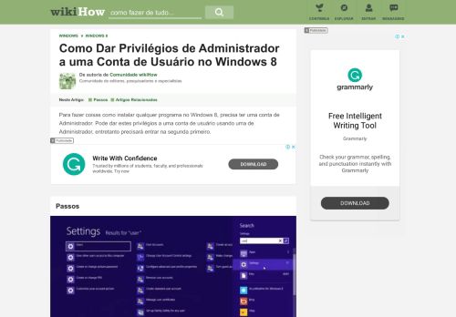 
                            9. Como Dar Privilégios de Administrador a uma Conta de Usuário no ...