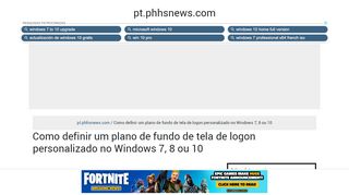 
                            12. Como definir um plano de fundo de tela de logon personalizado no ...