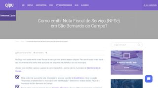 
                            9. Como emitir Nota Fiscal de Serviço (NFSe) em São Bernardo do ...