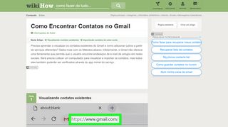 
                            4. Como Encontrar Contatos no Gmail: 13 Passos (com Imagens)