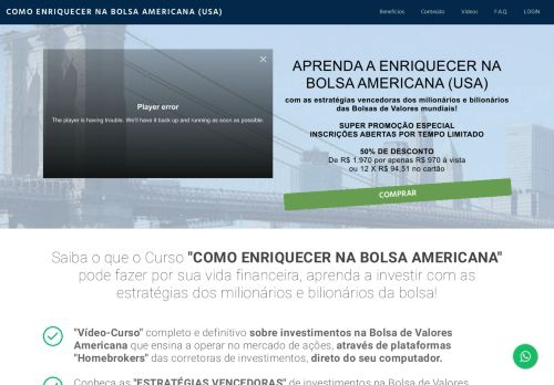 
                            9. COMO ENRIQUECER NA BOLSA AMERICANA