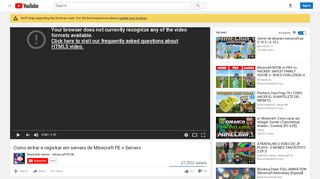
                            7. Como entrar e registrar em servers de Minecraft PE + Servers ...