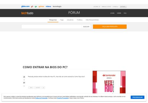
                            9. Como entrar na bios do PC? - Techtudo-Forum