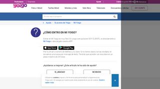 
                            3. ¿Cómo entro en Mi Yoigo?