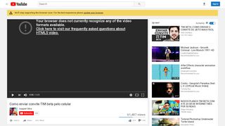 
                            8. Como enviar convite TIM beta pelo celular - YouTube