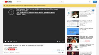 
                            11. Cómo enviar un email a un grupo de contactos en Zoho CRM - YouTube