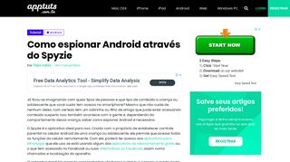 
                            10. Como espionar Android através do Spyzie | AppTuts