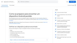 
                            6. Como estar preparado para encontrar um dispositivo Android perdido ...